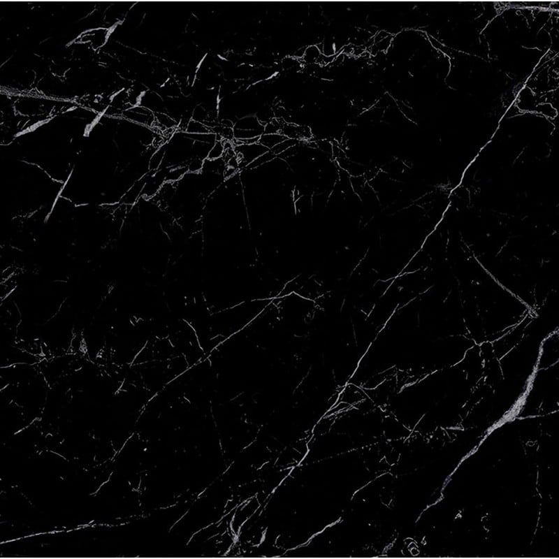 Mexen Simba Black glazed rectified G1 floor and wall tile 60 x 60 cm, high gloss - TL210-060-060-00