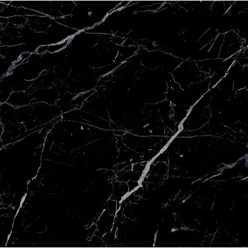 Mexen Simba Black glazed rectified G1 floor and wall tile 60 x 60 cm, high gloss - TL210-060-060-00