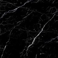 Mexen Simba Črna glazirana porcelanasta ploščica rekt. G1, talno-stenska ploščica 60 x 60 cm, visok sijaj