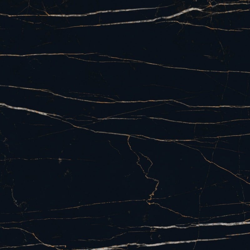 Mexen Flamingo Black glazed rectified gres tile G1, floor-wall tile 60 x 60 cm, high gloss - TL215-060-060-00