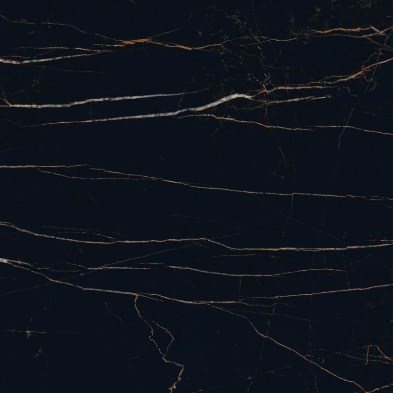 Mexen Flamingo Black glazed rectified gres tile G1, floor-wall tile 60 x 60 cm, high gloss - TL215-060-060-00