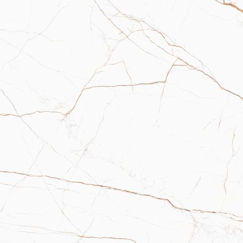 Mexen Dicta White glazed rectified porcelain stoneware G1, floor-wall tile 60 x 60 cm, carving - TL408-060-060-02