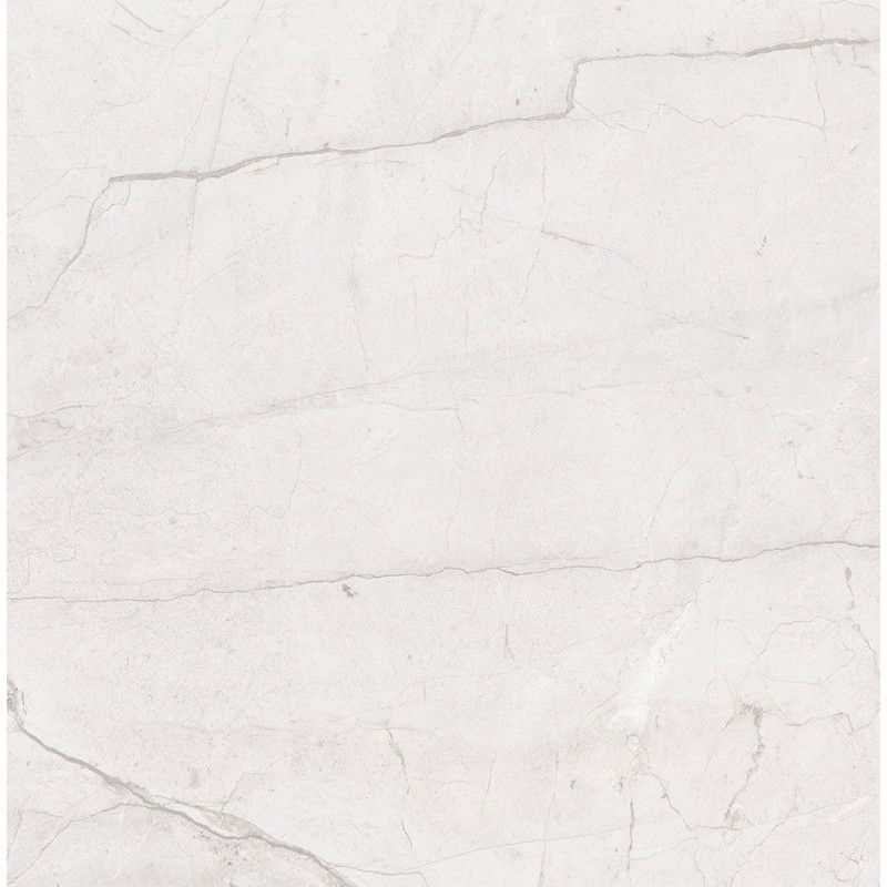 Mexen Morella Bianco gres smaltato rettificato G1, piastrella pavimento-parete 60 x 60 cm, carving - TL412-060-060-00