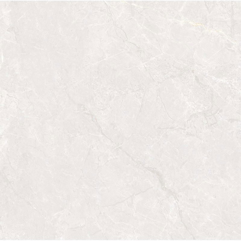 Mexen Egeo White glazed rectified porcelain tile G1, floor and wall tile 60 x 60 cm, carving - TL415-060-060-02