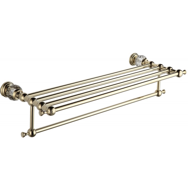 Mexen Estela towel shelf, gold - 7011520-50