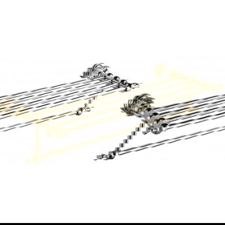 Mexen Estela prateleira para toalhas, dourada - 7011520-50