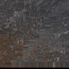 Mexen Blaze Nero glazed rectified porcelain tile, floor and wall 120 x 60 cm, carving - TL420-120-060-01