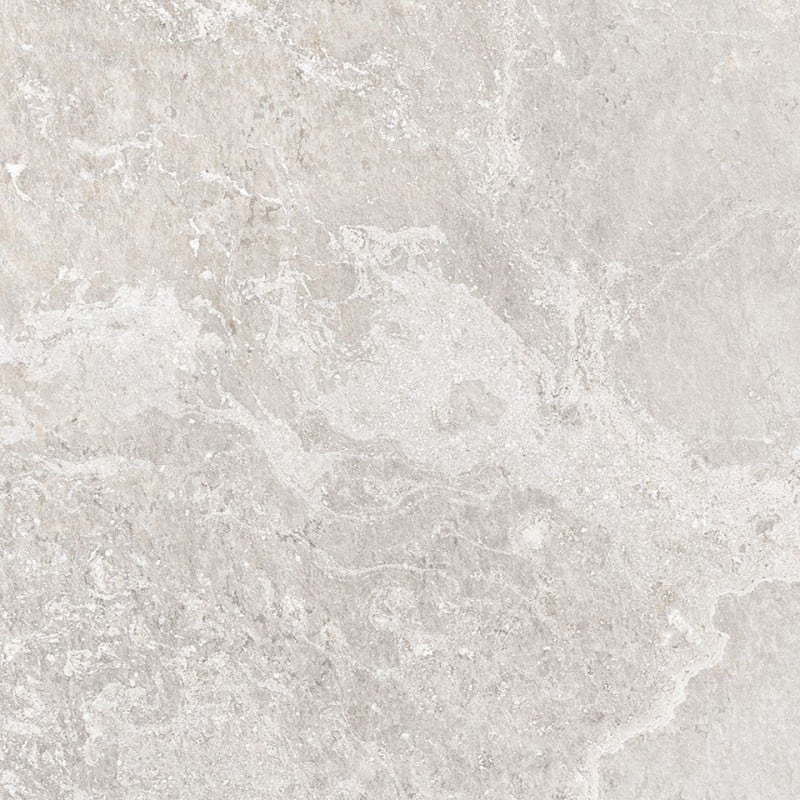 Mexen Blaze Silver glazed rectified gres tile G1, floor-wall tile 60 x 60 cm, carving - TL420-060-060-02