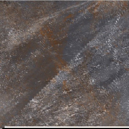 Mexen Visby Schwarze glasierte Feinsteinzeug rekt. G1, Boden- und Wandfliese 60 x 60 cm, Carving - TL428-060-060-02