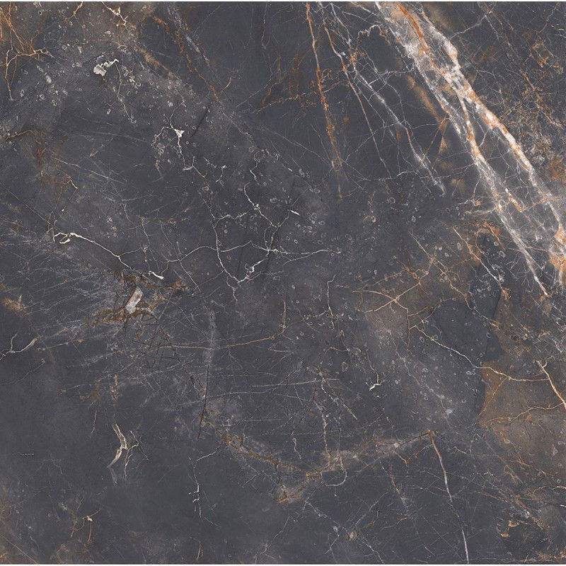 Mexen Visby Schwarze glasierte Feinsteinzeug rekt. G1, Boden- und Wandfliese 60 x 60 cm, Carving - TL428-060-060-02