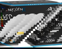 Mexen Nova 3x LED-lamp E27, A60, 15W, Warm - 3000K, 1575 lm - L100-E27-1530-01x03