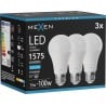 Mexen Nova 3x żarówka LED E27, A60, 15W, Zimna - 6500K, 1575 lm - L100-E27-1565-01x03