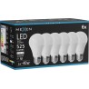 Mexen Nova 6x LED-lampa E27, A60, 5W, Neutral - 4000K, 525 lm - L100-E27-0540-01x06