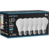 Mexen Nova 6x Bombilla LED E27, A60, 8W, Fría - 6500K, 840 lm - L100-E27-0865-01x06