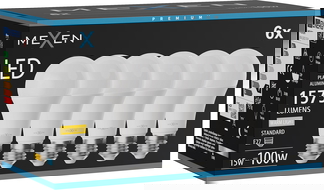 Mexen Nova 6x LED-lamppu E27, A60, 15W, Lämmin - 3000K, 1575 lm - L100-E27-1530-01x06