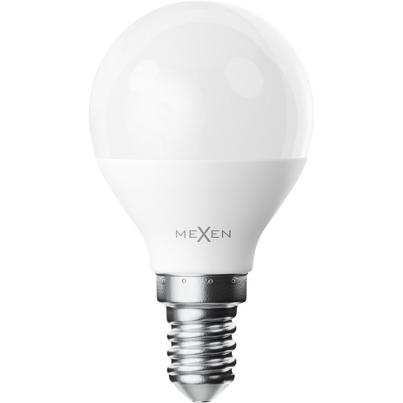 Mexen Nova 3x Bombilla LED E14, G45, 6W, Fría - 6500K, 630 lm - L101-E14-0665-01x03