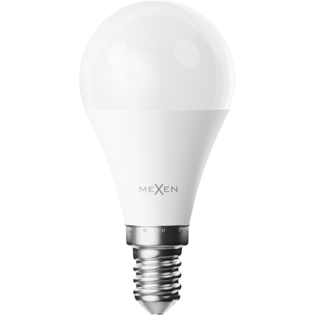 Mexen Nova 3x Ampoule LED E14, G45, 8W, Chaude - 3000K, 840 lm - L101-E14-0830-01x03