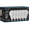 Mexen Nova 6x LED-glödlampa E27, A95, 25W, Neutral - 4000K, 2625 lm - L100-E27-2540-01x06