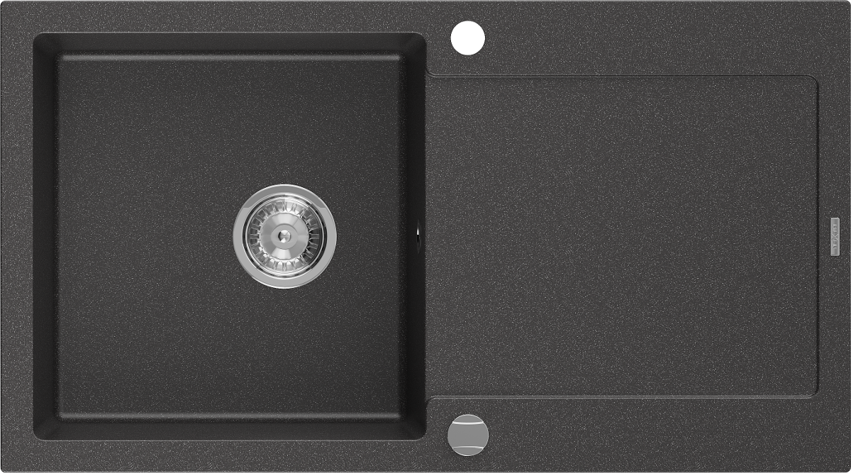 Mexen Leo zlewozmywak granitowy 1-komorowy z ociekaczem i