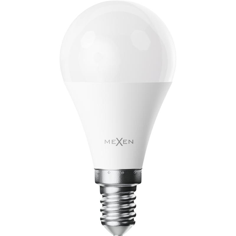 Mexen Nova 6x LED-lampa E14, G45, 8W, Kall - 6500K, 840 lm - L101-E14-0865-01x06