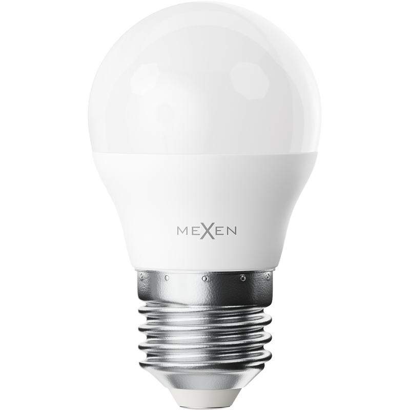 Mexen Nova 3x żarówka LED E27, G45, 4W, Neutralna - 4000K, 420 lm - L101-E27-0440-01x03