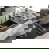 Mexen Mario zlewozmywak granitowy 2-komorowy 820 x 436 mm, czarny, syfon chrom - 6504822000-77