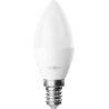 Mexen Nova 3x LED-lamp E14, C37, 4W, Soe - 3000K, 420 lm - L102-E14-0430-01x03