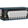 Mexen Nova 10x żarówka LED E27, A60, 5W, Ciepła - 3000K, 525 lm - L100-E27-0530-01x10