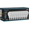Mexen Nova 10x żarówka LED E27, A60, 7W, Zimna - 6500K, 735 lm - L100-E27-0765-01x10
