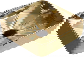 Mexen Elmira virsmas uzstādāmā izlietne 41 x 41 cm, zelta - 22094150