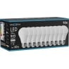 Mexen Nova 10x Ampoule LED E27, A60, 9W, Neutre - 4000K, 945 lm - L100-E27-0940-01x10