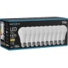 Mexen Nova 10x LED pirn E27, A60, 15W, Soe - 3000K, 1575 lm - L100-E27-1530-01x10