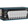 Mexen Nova 10x Bombilla LED E27, A60, 15W, Neutra - 4000K, 1575 lm - L100-E27-1540-01x10