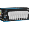 Mexen Nova 10x Bombilla LED E27, A70, 18W, Fría - 6500K, 1890 lm - L100-E27-1865-01x10