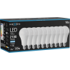 Mexen Nova 10x LED-glödlampa E27, A70, 20W, Kall - 6500K, 2100 lm - L100-E27-2065-01x10