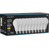 Mexen Nova 10x LED-lampa E27, A95, 25W, Varm - 3000K, 2625 lm - L100-E27-2530-01x10