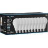 Mexen Nova 10x żarówka LED E27, A95, 25W, Zimna - 6500K, 2625 lm - L100-E27-2565-01x10