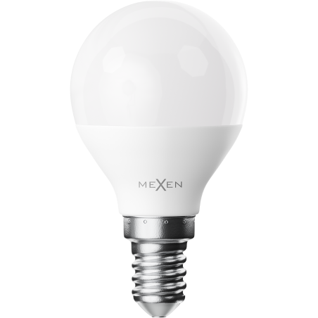 Mexen Nova 10x Ampoule LED E14, G45, 7W, Chaude - 3000K, 735 lm - L101-E14-0730-01x10