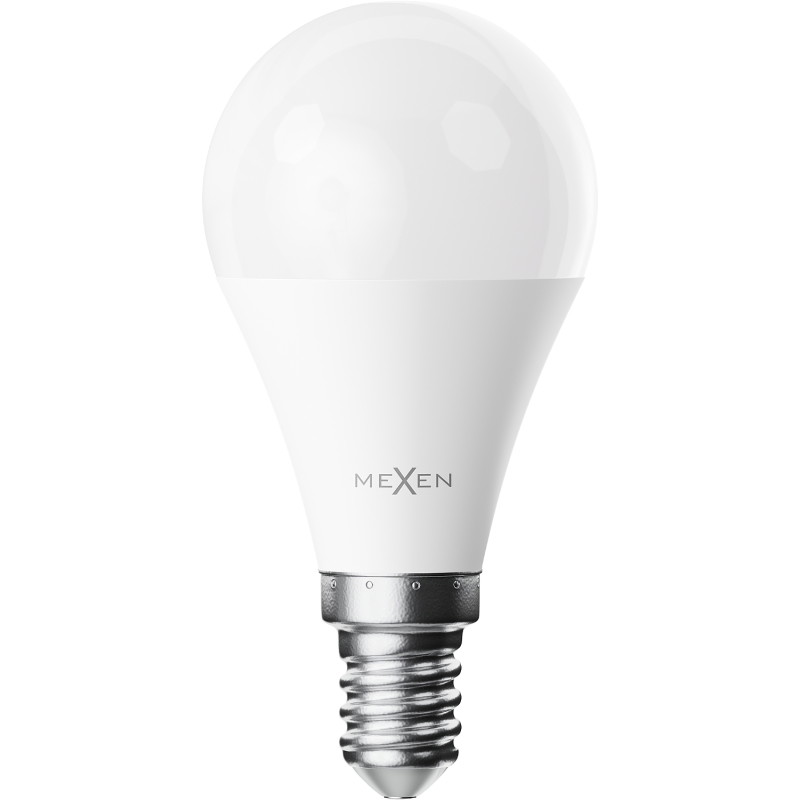 Mexen Nova 10x Bombilla LED E14, G45, 8W, Neutra - 4000K, 840 lm - L101-E14-0840-01x10