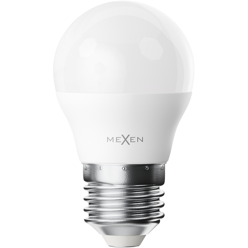 Mexen Nova 10x żarówka LED E27, G45, 1W, Zimna - 6500K, 105 lm - L101-E27-0165-01x10