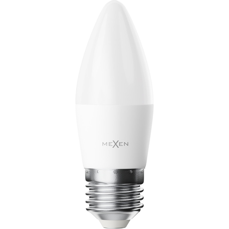 Mexen Nova 10x bombilla LED E27, C37, 5W, Natural - 4000K, 525 lm - L102-E27-0540-01x10