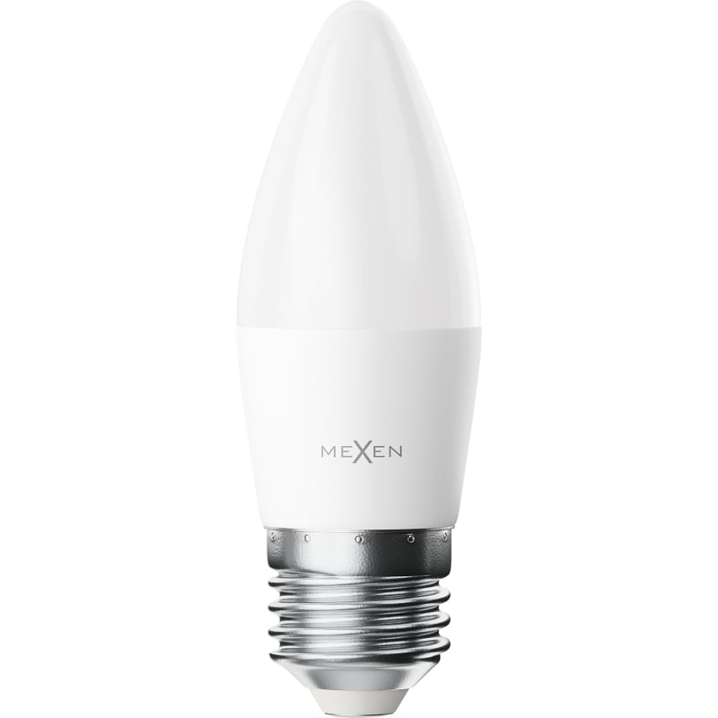 Mexen Nova 10x LED-glödlampa E27, C37, 8W, Varm - 3000K, 840 lm - L102-E27-0830-01x10