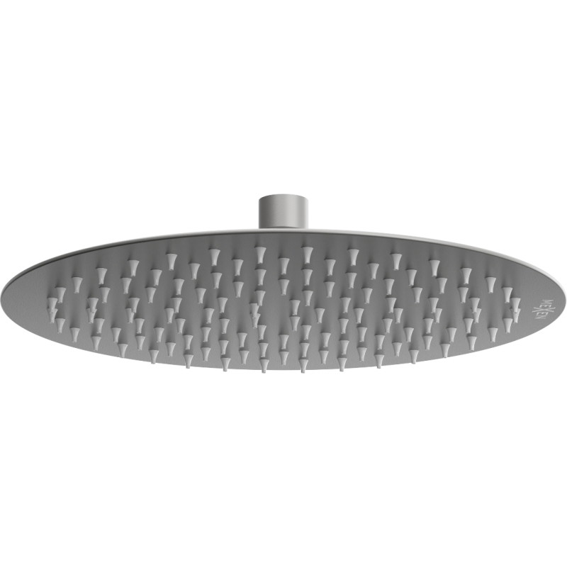 Mexen Slim regndusch 25 cm, borstad gun grey - 79225-66