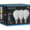 Mexen Nova 3x Ampoule LED E14, G45, 1W, Froide - 6500K, 105 lm - L101-E14-0165-01x03