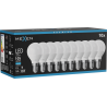 Mexen Nova 10x żarówka LED E14, G45, 1W, Zimna - 6500K, 105 lm - L101-E14-0165-01x10