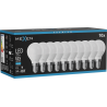 Mexen Nova 10x żarówka LED E14, G45, 5W, Zimna - 6500K, 525 lm - L101-E14-0565-01x10