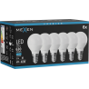 Mexen Nova 6x LED-lamp E14, G45, 6W, Koud - 6500K, 630 lm - L101-E14-0665-01x06