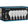 Mexen Nova 6x Bombilla LED E14, G45, 7W, Neutra - 4000K, 735 lm - L101-E14-0740-01x06