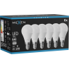 Mexen Nova 6x LED-lampa E14, G45, 8W, Neutral - 4000K, 840 lm - L101-E14-0840-01x06