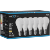 Mexen Nova 6x LED žarulja E14, G45, 9W, Topla - 3000K, 945 lm - L101-E14-0930-01x06